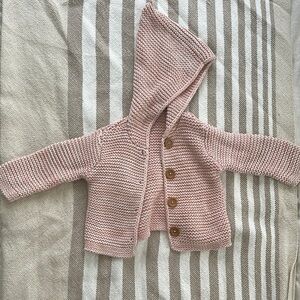 Nordstrom Soft Pink Baby Knit Sweater